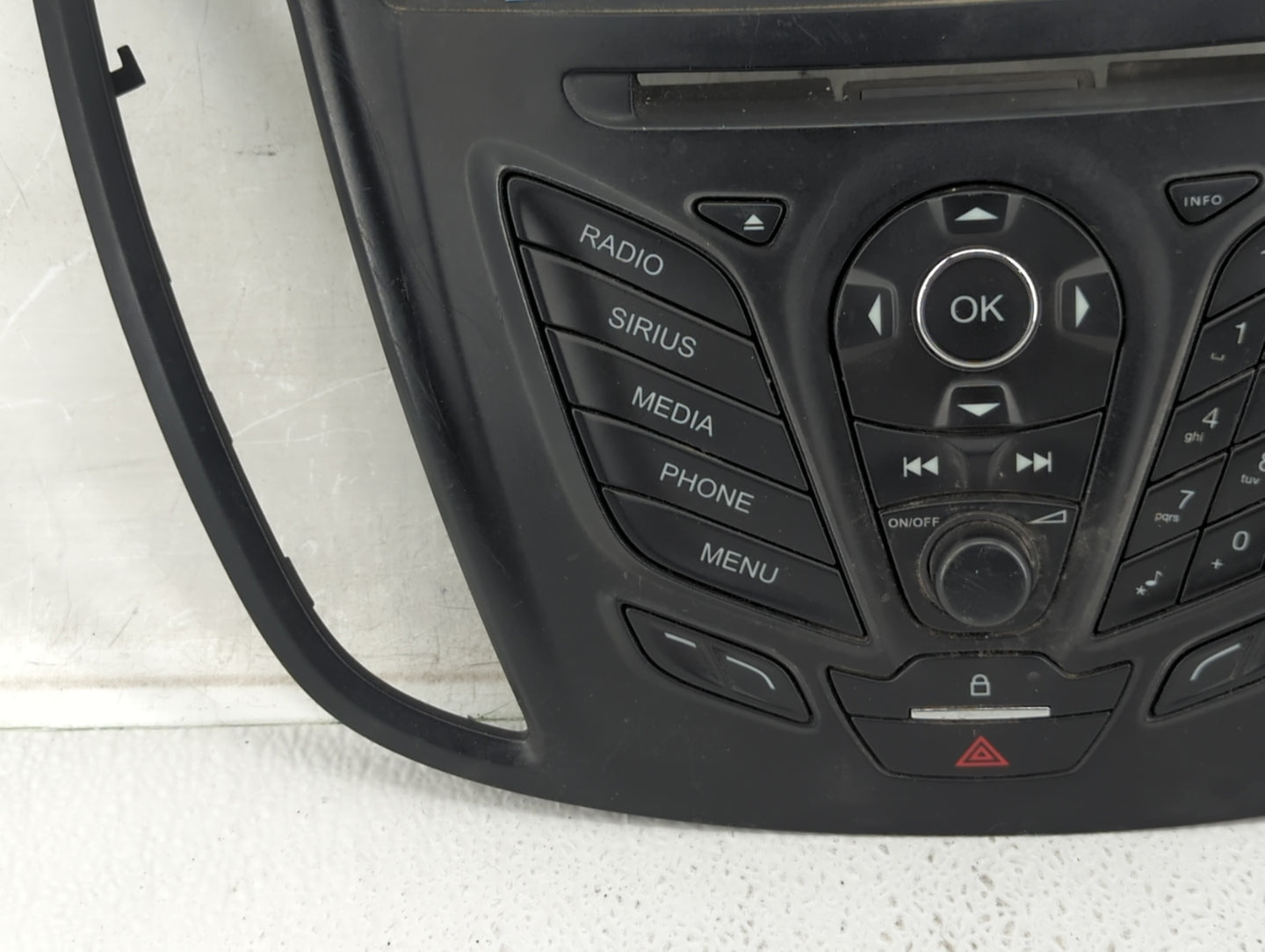 2013-2016 Ford Escape Radio Control Panel - Oemusedautoparts1.com