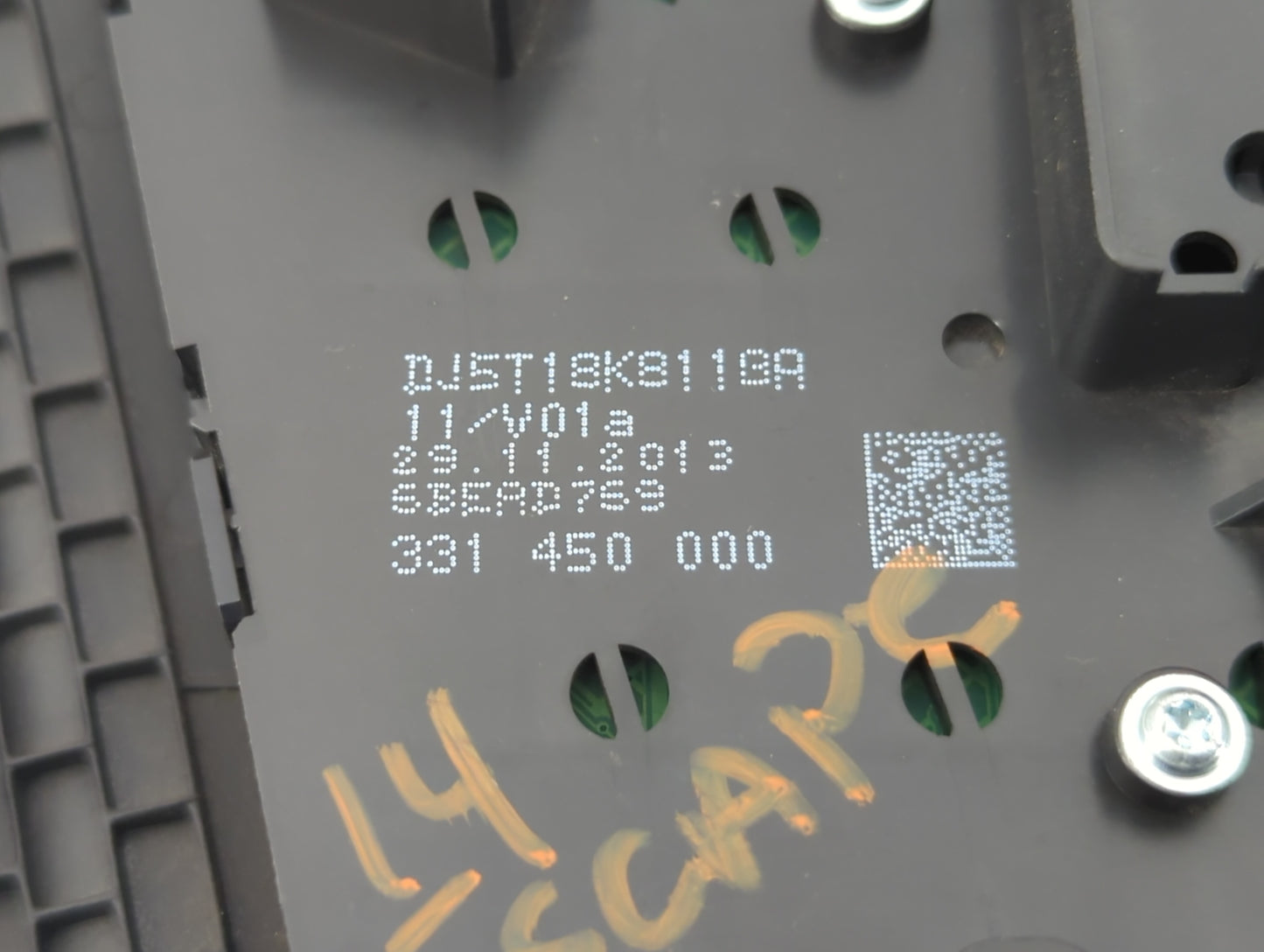 2013-2016 Ford Escape Radio Control Panel - Oemusedautoparts1.com