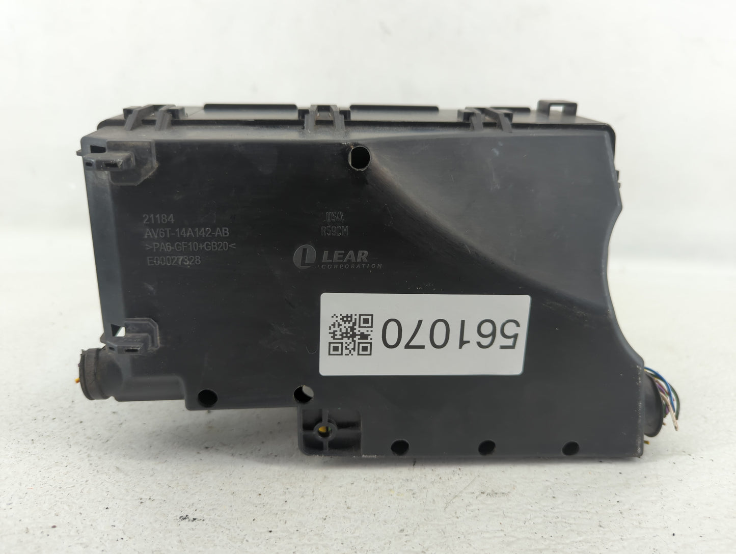 2013-2016 Ford Escape Fusebox Fuse Box Panel Relay Module P/N:AV6T-14A067-AD Fits Fits 2013 2014 2015 2016 OEM Used Auto Par