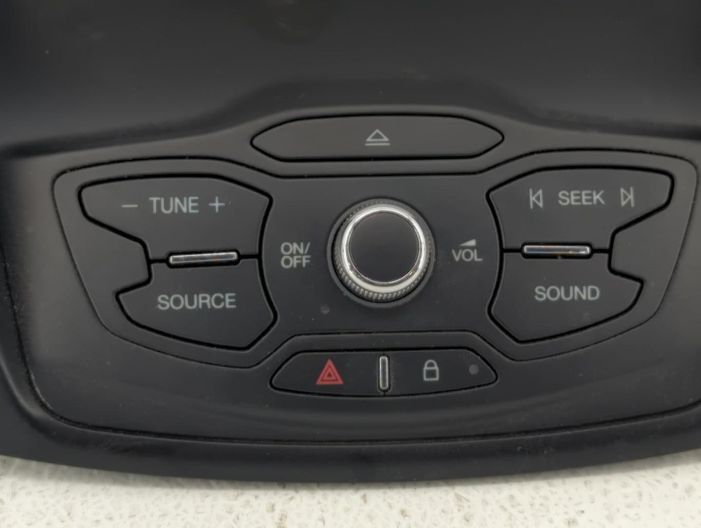 2013-2016 Ford Escape Radio AM FM Cd Player Receiver Replacement P/N:CJ54 18835 EE3 Fits Fits 2013 2014 2015 2016 OEM Used A