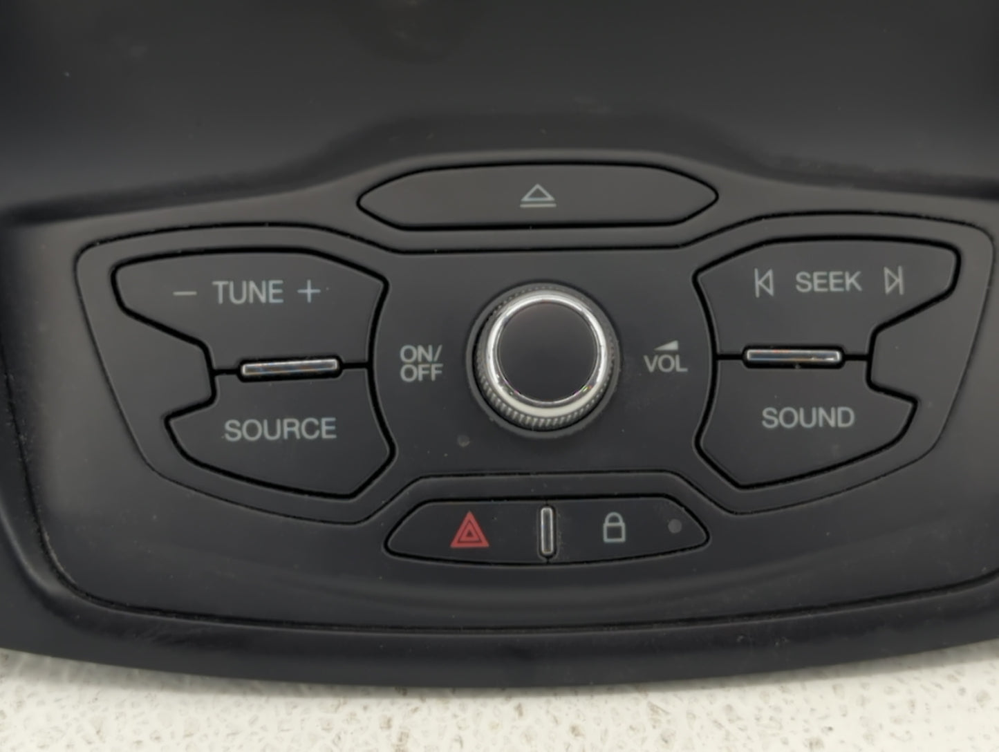 2013-2016 Ford Escape Radio AM FM Cd Player Receiver Replacement P/N:CJ54 18835 EE3 Fits Fits 2013 2014 2015 2016 OEM Used A