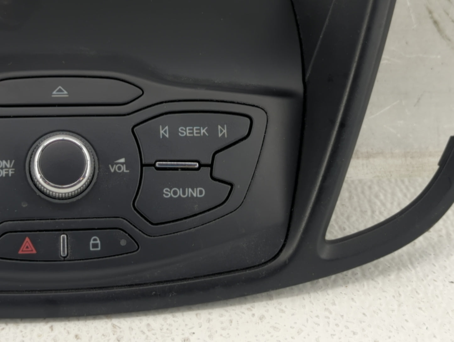 2013-2016 Ford Escape Radio AM FM Cd Player Receiver Replacement P/N:CJ54 18835 EE3 Fits Fits 2013 2014 2015 2016 OEM Used A