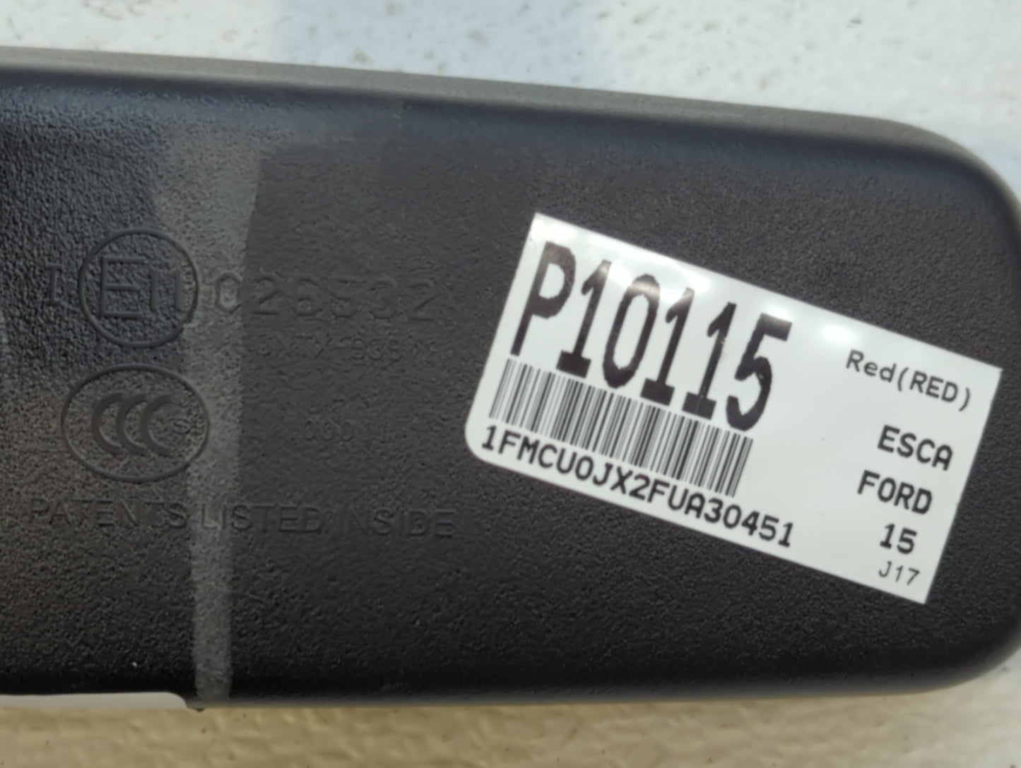 2013-2019 Ford Escape Interior Rear View Mirror Replacement OEM P/N:CU5A-14905-3981 Fits OEM Used Auto Parts - Oemusedautopa