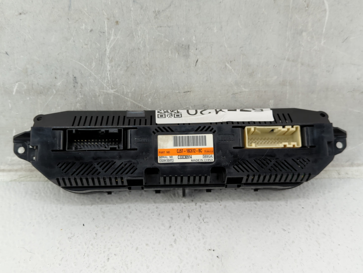2013-2015 Ford Escape Climate Control Module Temperature AC/Heater Replacement P/N:CJ5T-18C612-BC Fits Fits 2013 2014 2015 O