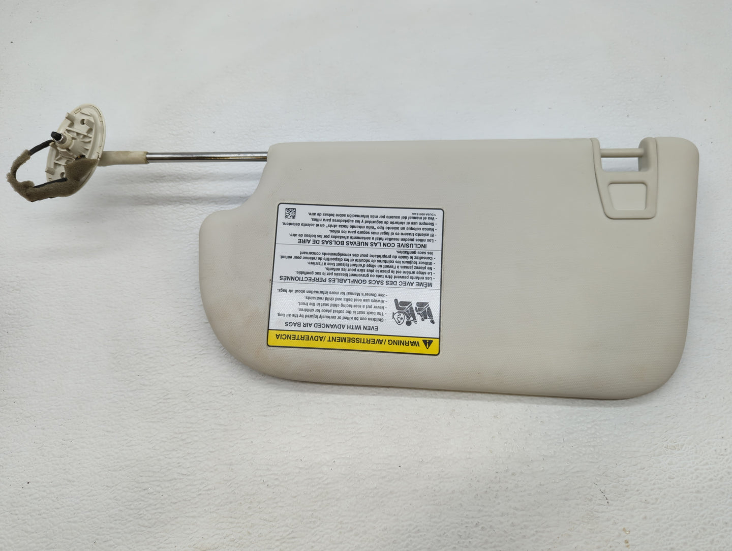 2013-2019 Ford Escape Sun Visor Shade Replacement Passenger Right Mirror Fits Fits 2013 2014 2015 2016 2017 2018 2019 OEM Us