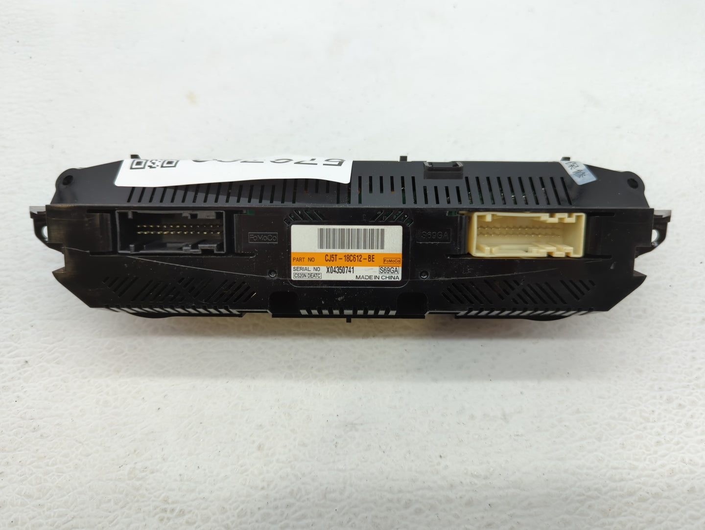 2015-2016 Ford Escape Climate Control Module Temperature AC/Heater Replacement P/N:CJ5T-18C612-BE Fits Fits 2015 2016 OEM Us
