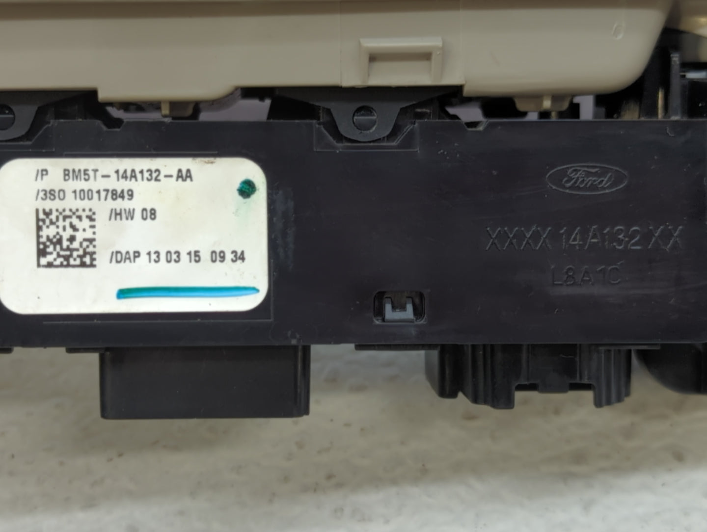 2013-2019 Ford Escape Master Power Window Switch Replacement Driver Side Left P/N:BM5T-14A132-AA Fits OEM Used Auto Parts - 