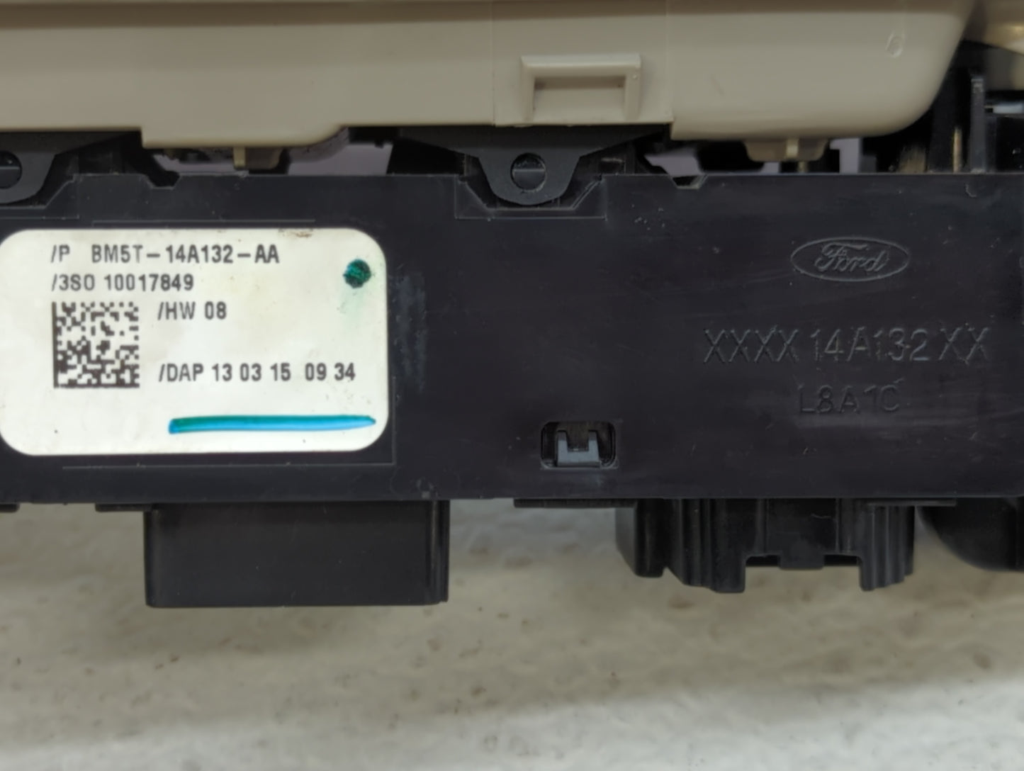 2013-2019 Ford Escape Master Power Window Switch Replacement Driver Side Left P/N:BM5T-14A132-AA Fits OEM Used Auto Parts - 