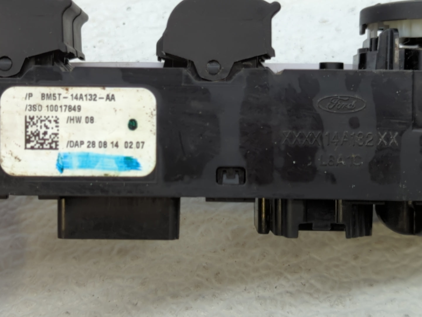 2013-2019 Ford Escape Master Power Window Switch Replacement Driver Side Left P/N:BM5T-14A132-AA Fits OEM Used Auto Parts - 