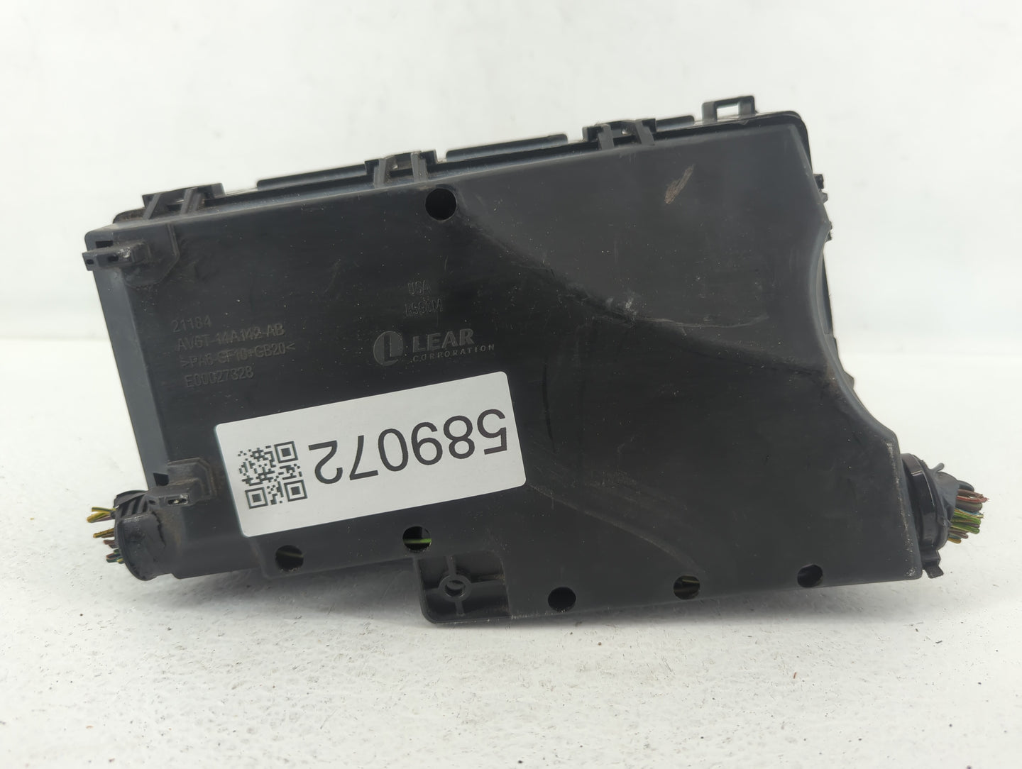 2013-2016 Ford Escape Fusebox Fuse Box Panel Relay Module P/N:AV6T-14A142-AB Fits Fits 2013 2014 2015 2016 OEM Used Auto Par