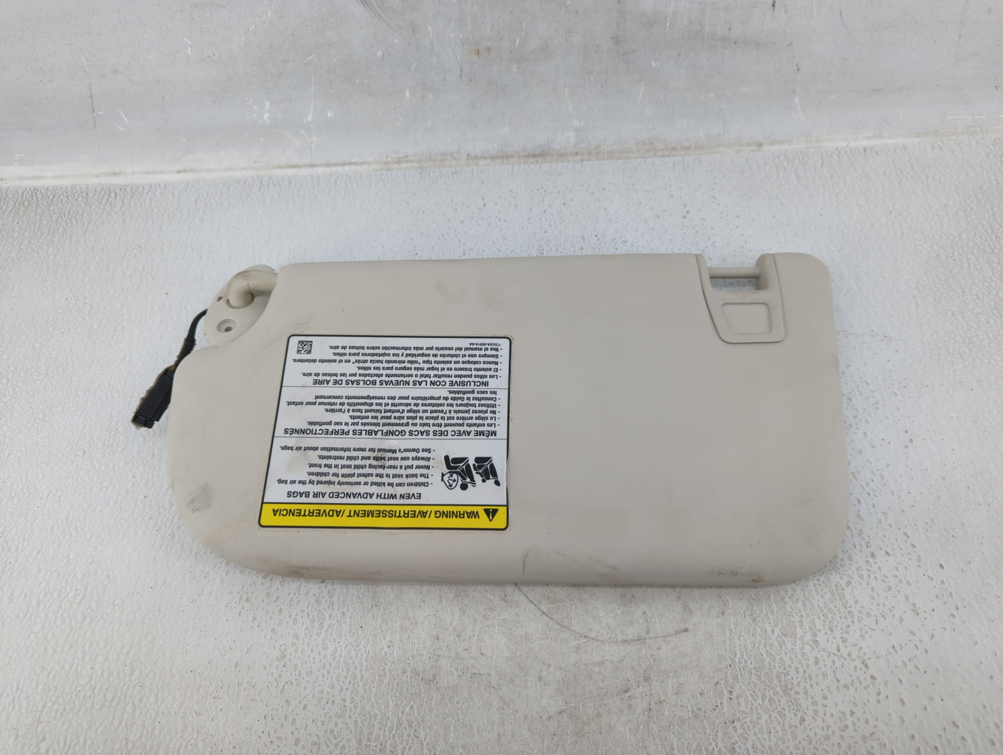 2013-2019 Ford Escape Sun Visor Shade Replacement Passenger Right Mirror Fits Fits 2013 2014 2015 2016 2017 2018 2019 OEM Us
