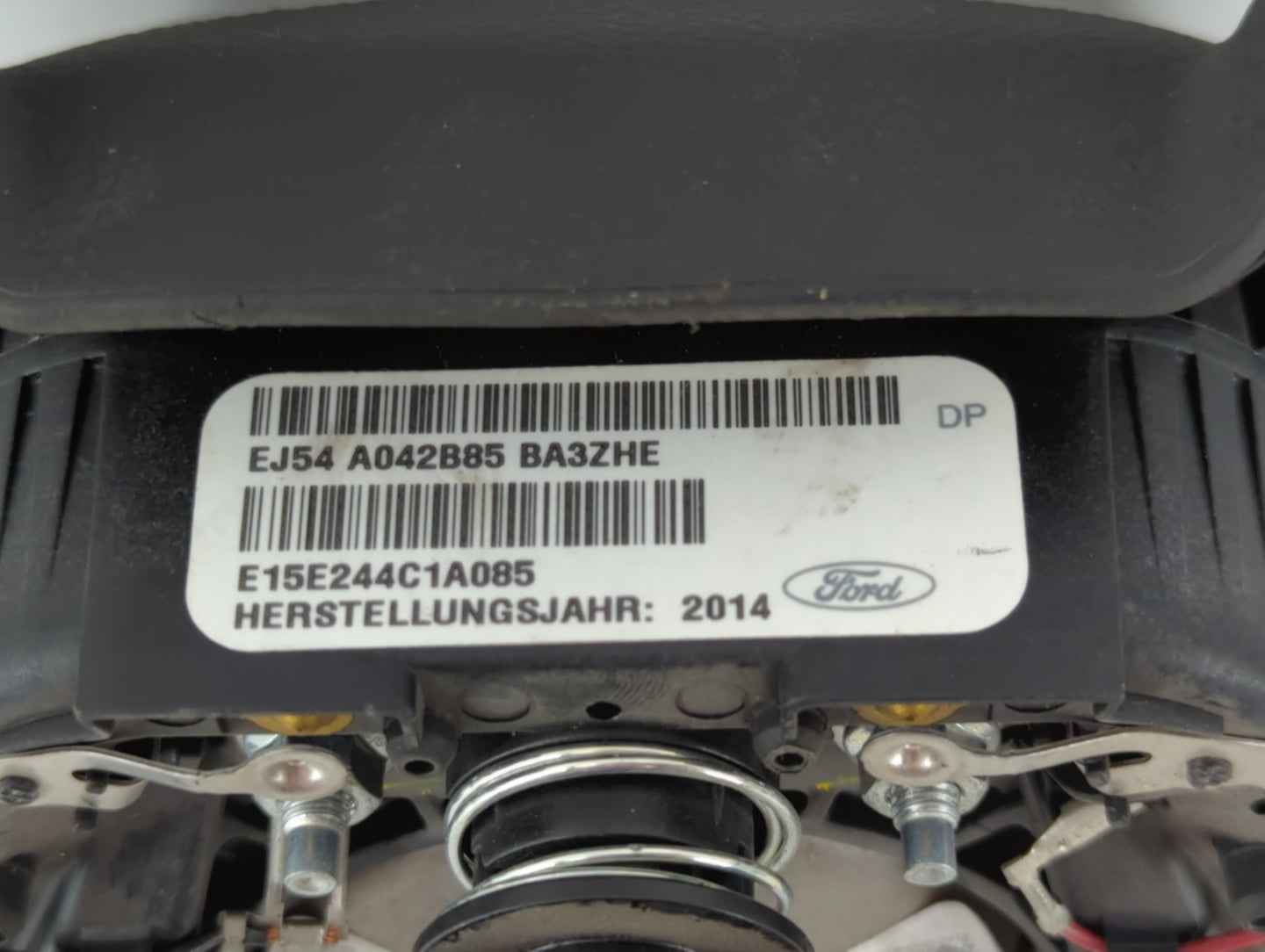 2015-2016 Ford Escape Air Bag Driver Left Steering Wheel Mounted P/N:EJ54 A042B85 BA Fits Fits 2015 2016 OEM Used Auto Parts
