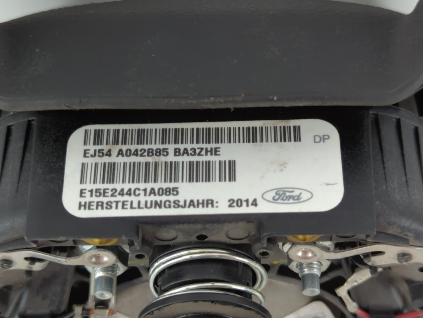 2015-2016 Ford Escape Air Bag Driver Left Steering Wheel Mounted P/N:EJ54 A042B85 BA Fits Fits 2015 2016 OEM Used Auto Parts