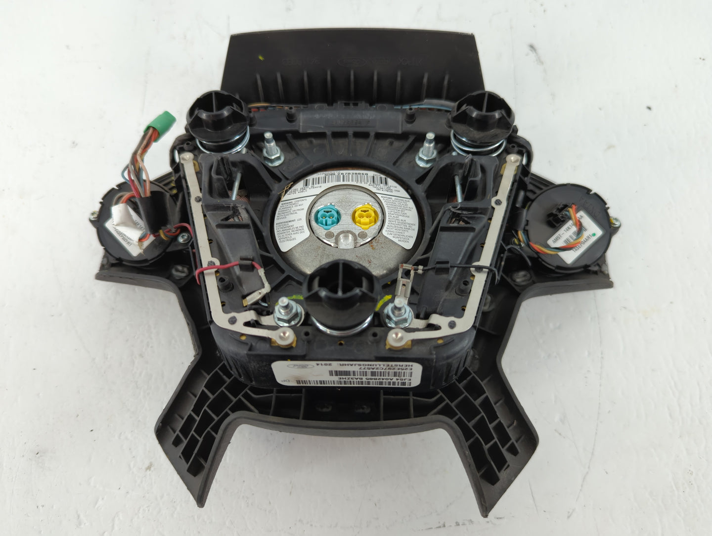 2015-2016 Ford Escape Air Bag Driver Left Steering Wheel Mounted P/N:EJ54 A042B85 BA3 Fits Fits 2015 2016 OEM Used Auto Part