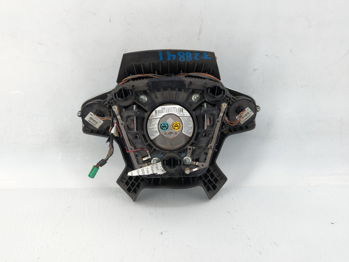 2015-2016 Ford Escape Air Bag Driver Left Steering Wheel Mounted P/N:EJ54 A04B85 BA3 Fits Fits 2015 2016 OEM Used Auto Parts