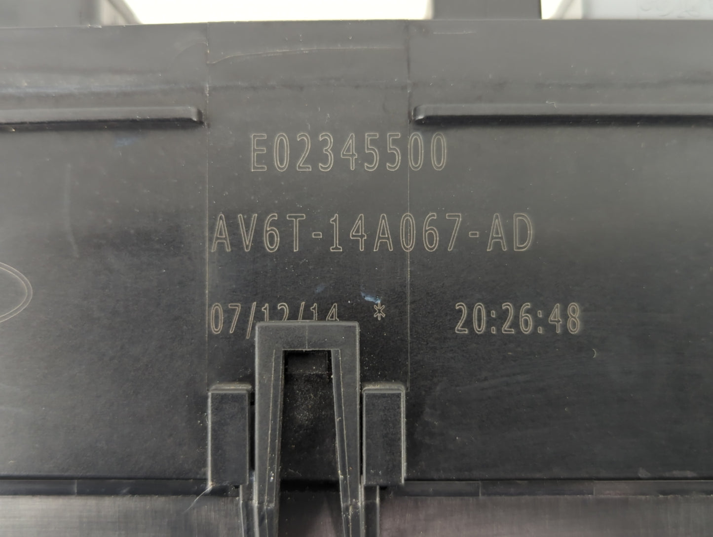 2013-2016 Ford Escape Fusebox Fuse Box Panel Relay Module P/N:AV6T-14A067-AD Fits Fits 2013 2014 2015 2016 OEM Used Auto Par