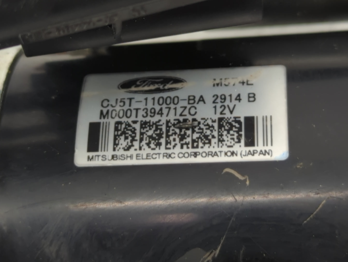 2013-2016 Ford Escape Car Starter Motor Solenoid OEM P/N:CJ5T-11000-BA Fits Fits 2013 2014 2015 2016 OEM Used Auto Parts - O