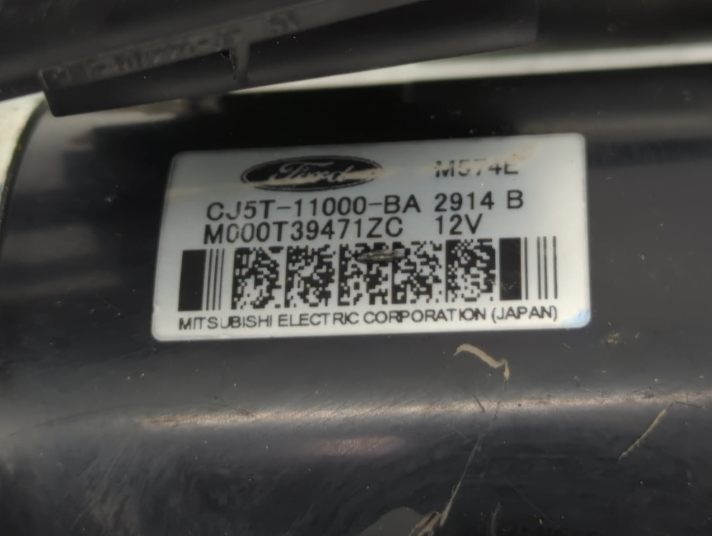 2013-2016 Ford Escape Car Starter Motor Solenoid OEM P/N:CJ5T-11000-BA Fits Fits 2013 2014 2015 2016 OEM Used Auto Parts - O