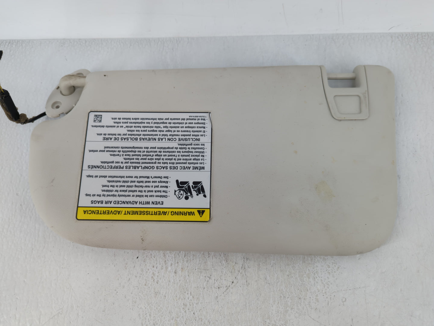 2013-2019 Ford Escape Sun Visor Shade Replacement Passenger Right Mirror Fits Fits 2013 2014 2015 2016 2017 2018 2019 OEM Us