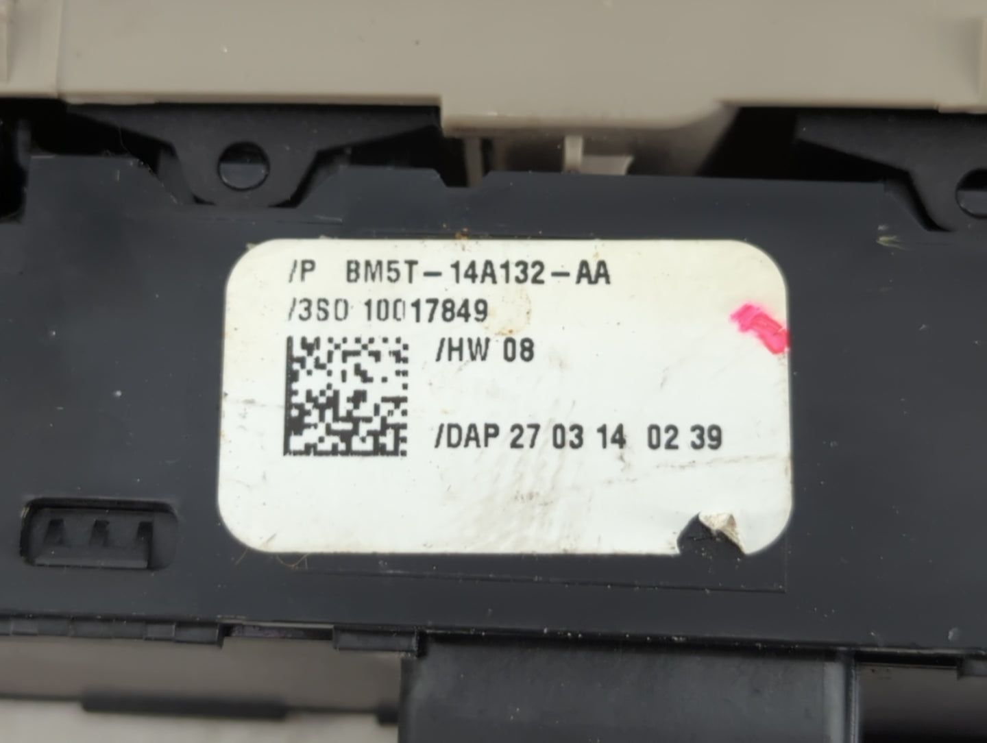 2013-2019 Ford Escape Master Power Window Switch Replacement Driver Side Left P/N:BM5T-14A132-AA Fits OEM Used Auto Parts - 