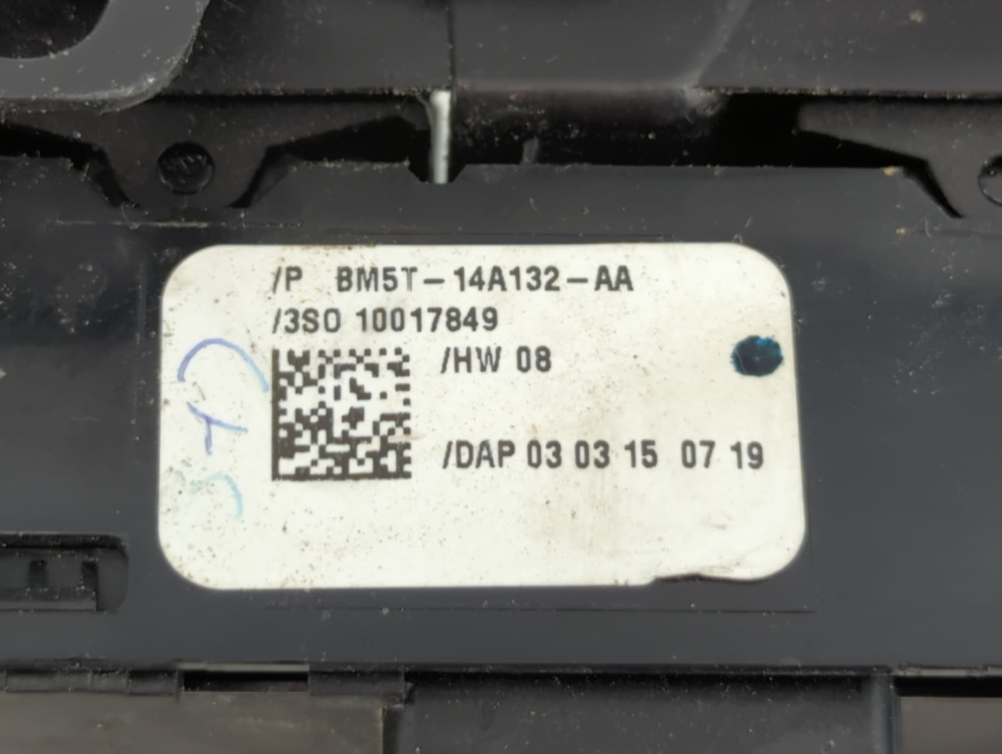 2013-2019 Ford Escape Master Power Window Switch Replacement Driver Side Left P/N:BM5T-14A132-AA Fits OEM Used Auto Parts - 