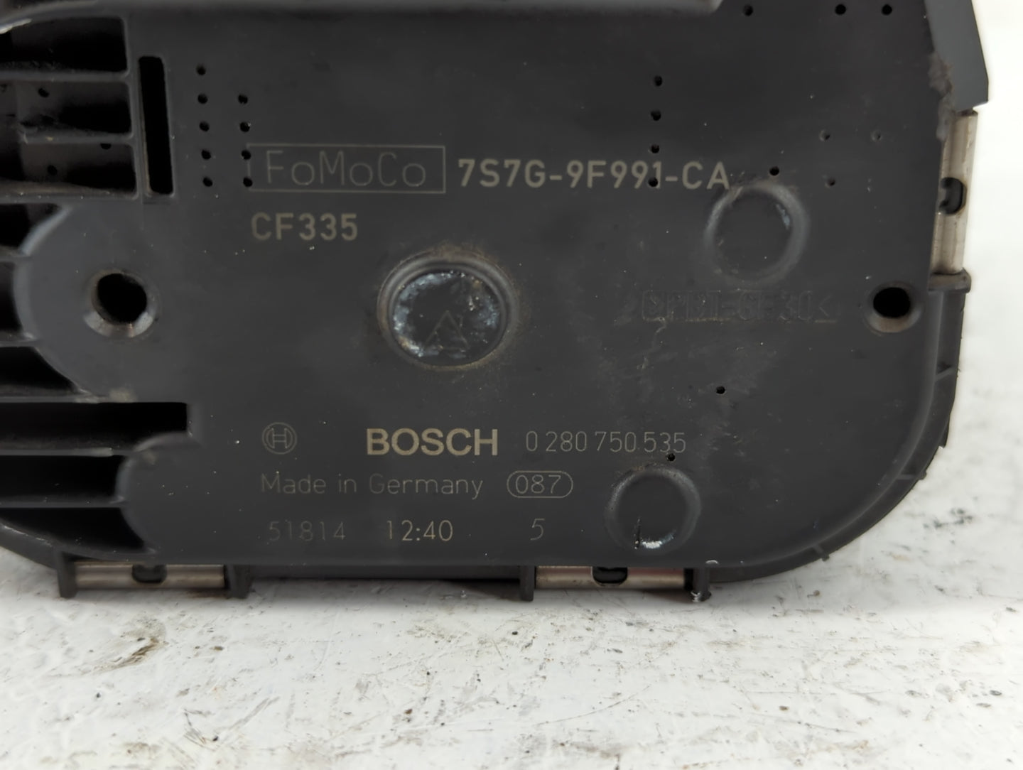 2013-2016 Ford Escape Throttle Body P/N:7S7G-9F991-CA Fits Fits 2013 2014 2015 2016 2017 2018 2019 OEM Used Auto Parts - Oem