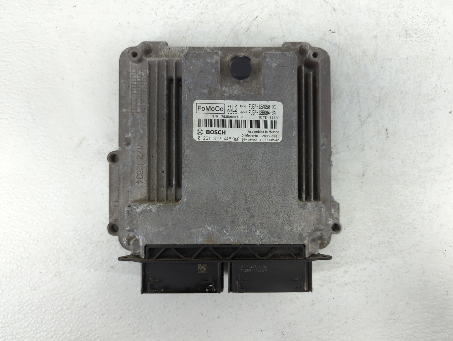 2013-2016 Ford Escape PCM Engine Control Computer ECU ECM PCU OEM P/N:FJ5A-12B684-BA FJ5A-12A650-DC Fits Fits 2013 2014 2015