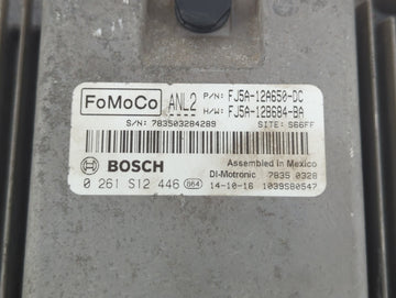 2015 Ford Escape PCM Engine Control Computer ECU ECM PCU OEM P/N:FJ5A-12A650-DC Fits OEM Used Auto Parts