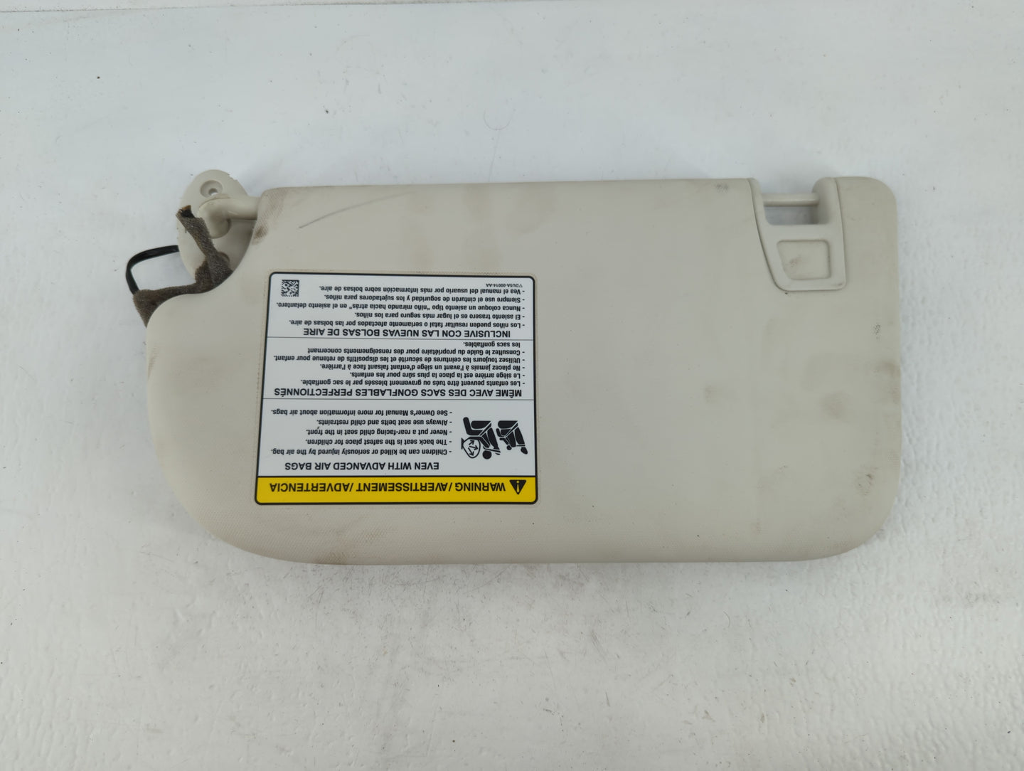 2013-2019 Ford Escape Sun Visor Shade Replacement Passenger Right Mirror Fits Fits 2013 2014 2015 2016 2017 2018 2019 OEM Us