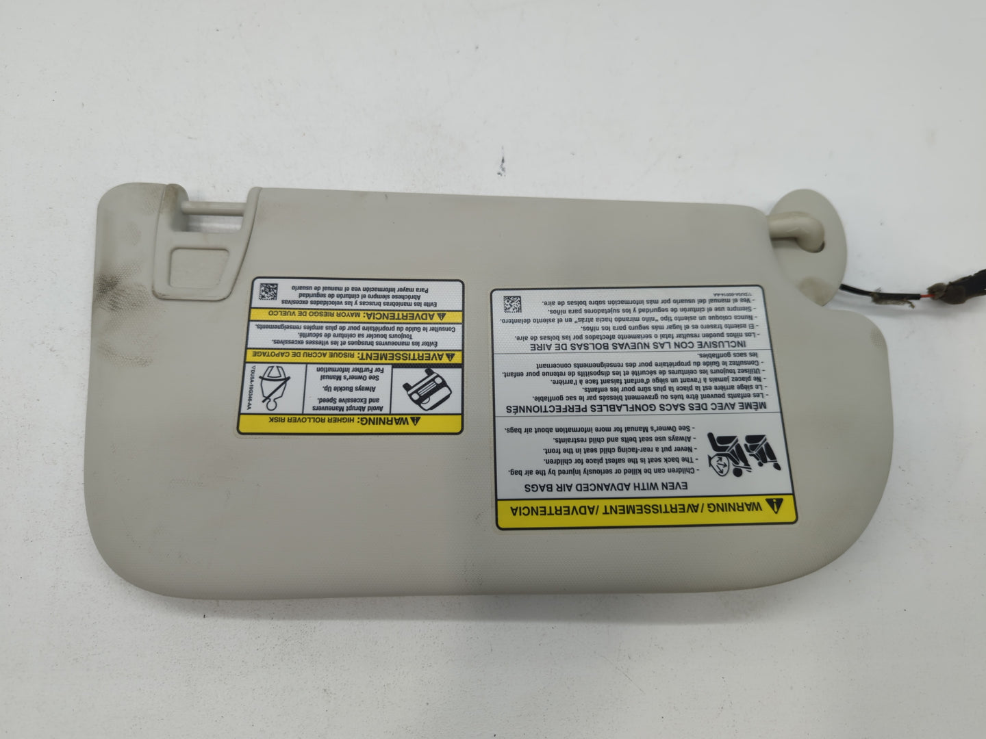 2013-2019 Ford Escape Sun Visor Shade Replacement Driver Left Mirror Fits Fits 2013 2014 2015 2016 2017 2018 2019 OEM Used A