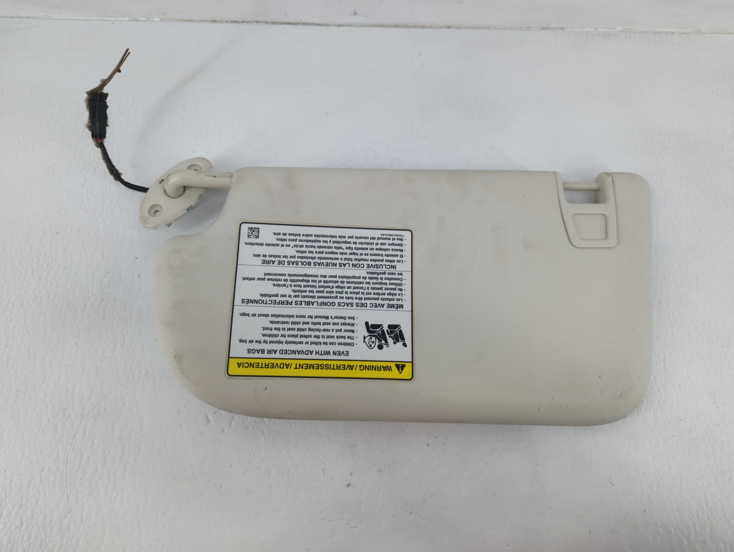 2013-2019 Ford Escape Sun Visor Shade Replacement Passenger Right Mirror Fits Fits 2013 2014 2015 2016 2017 2018 2019 OEM Us