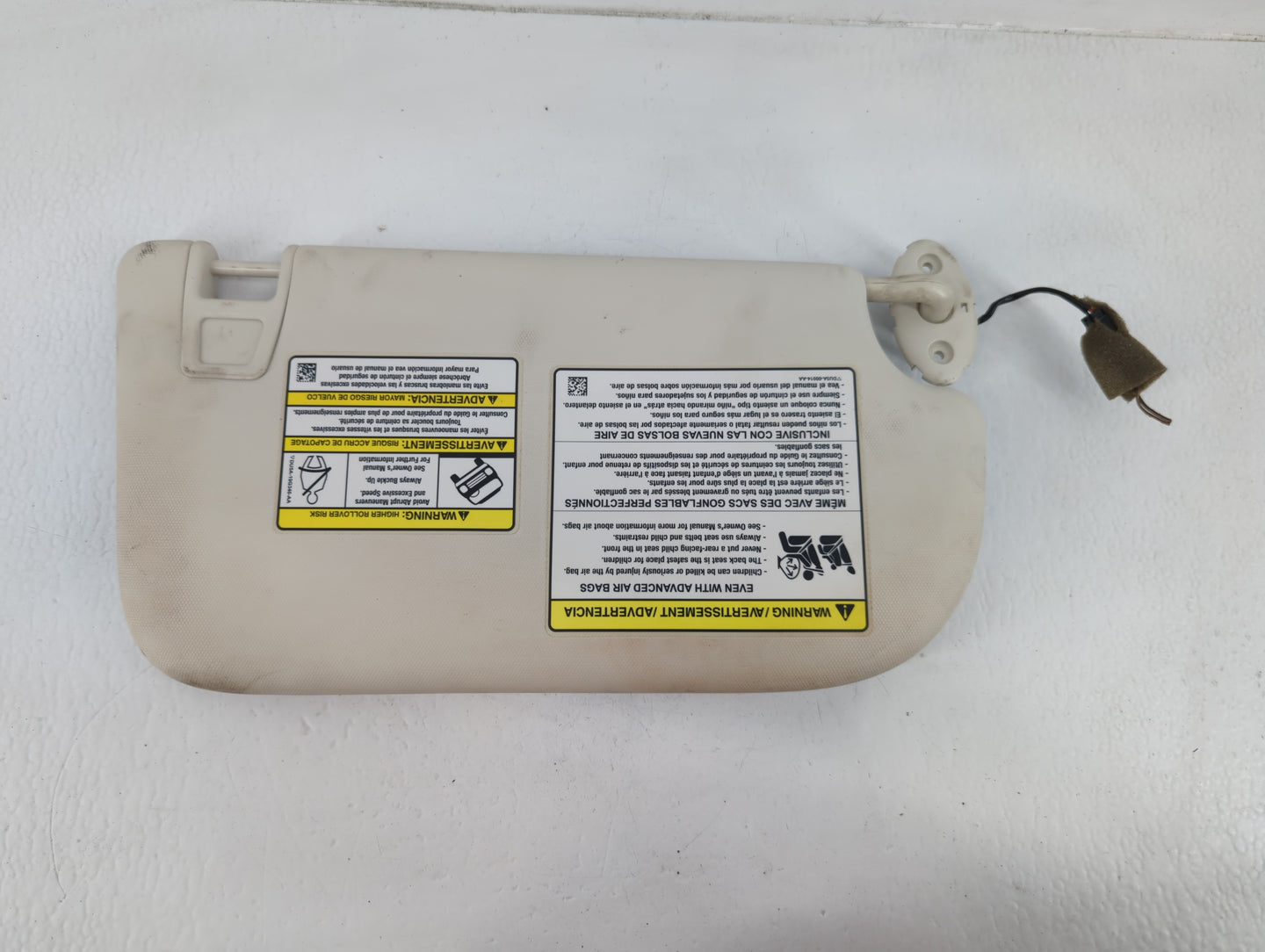 2013-2019 Ford Escape Sun Visor Shade Replacement Passenger Right Mirror Fits Fits 2013 2014 2015 2016 2017 2018 2019 OEM Us