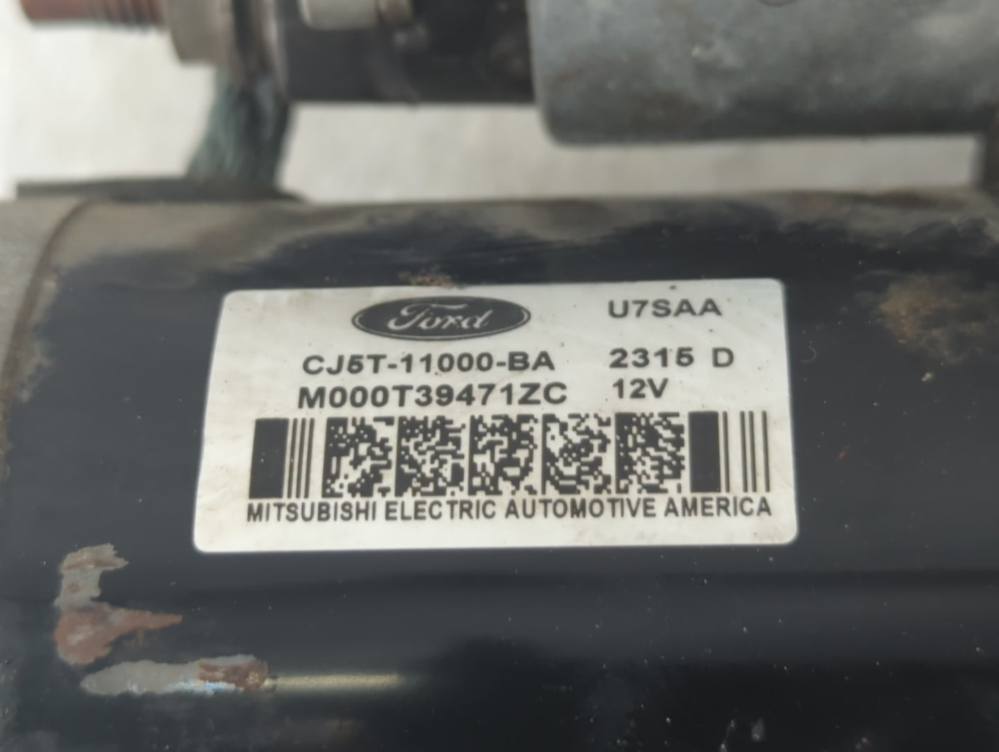 2013-2016 Ford Escape Car Starter Motor Solenoid OEM P/N:M000T39471ZC CJ5T-11000-BA Fits Fits 2013 2014 2015 2016 OEM Used A