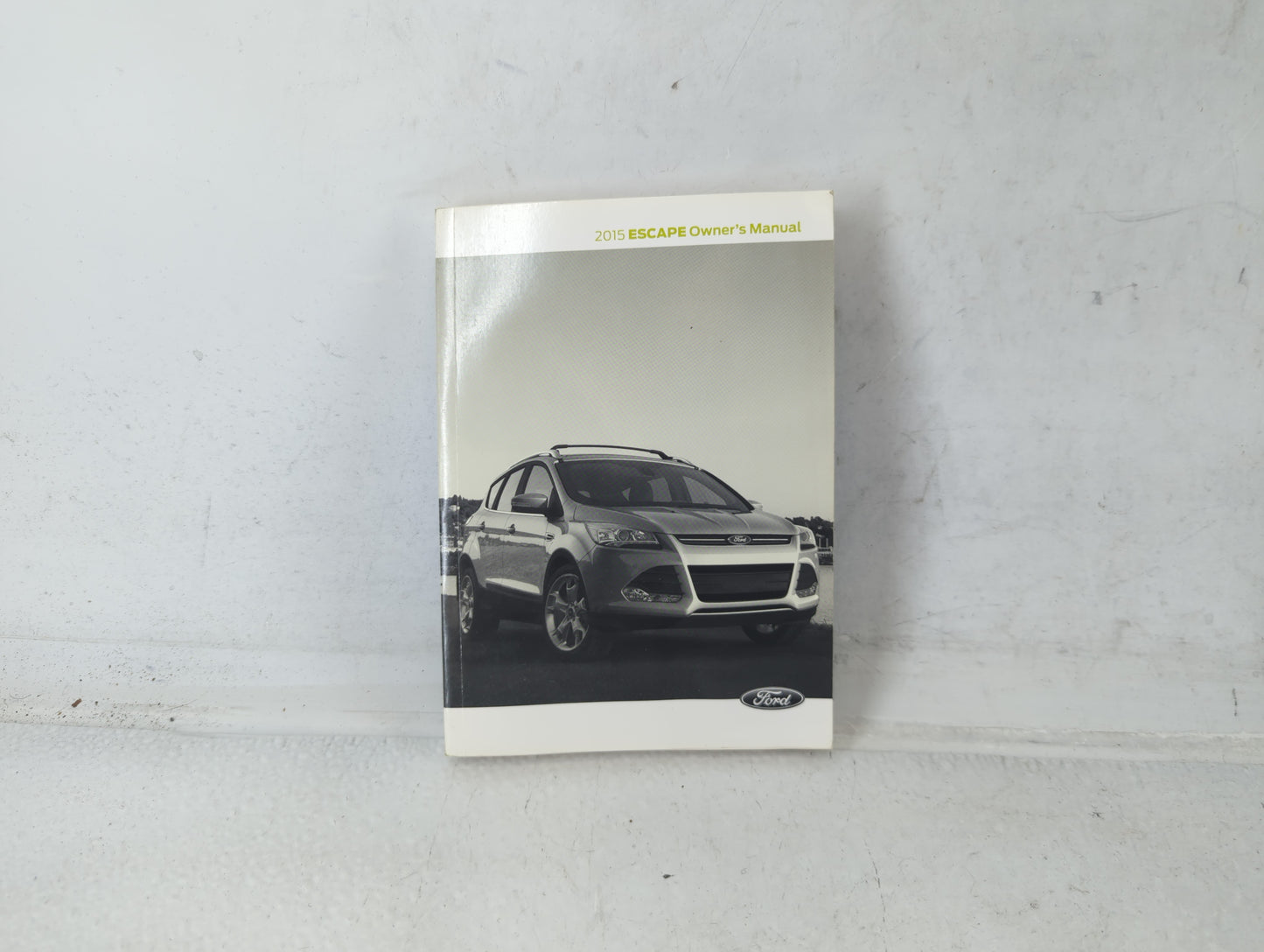 2015 Ford Escape Owners Manual Book Guide P/N:FJ5J 19A321 AA OEM Used Auto Parts - Oemusedautoparts1.com