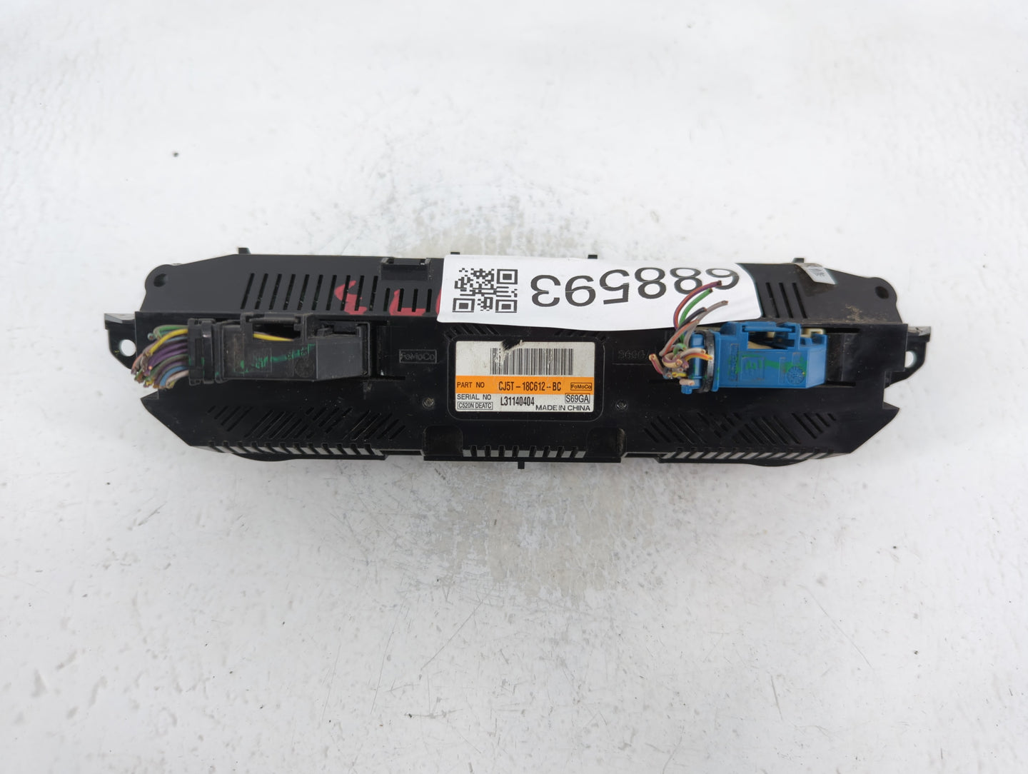 2013-2015 Ford Escape Climate Control Module Temperature AC/Heater Replacement P/N:CJ5T-18C612-BC Fits Fits 2013 2014 2015 O