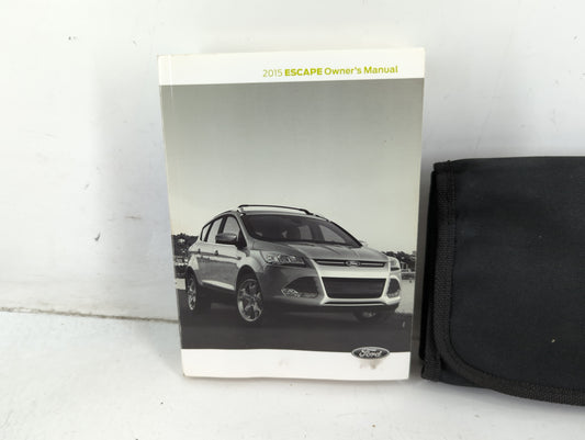 2015 Ford Escape Owners Manual Book Guide P/N:FJ5J19A321 AA OEM Used Auto Parts