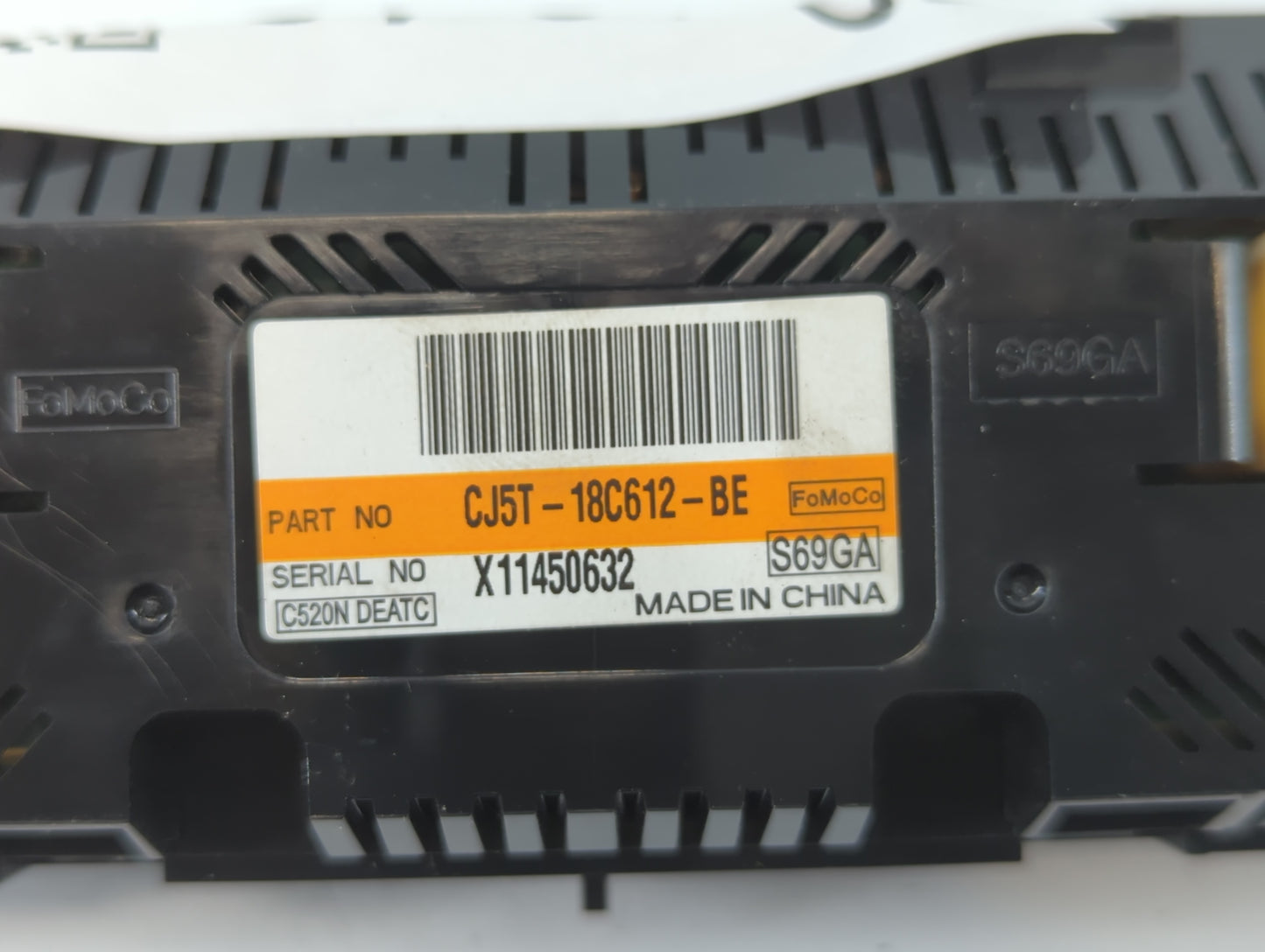 2015-2016 Ford Escape Climate Control Module Temperature AC/Heater Replacement P/N:CJ5T-18C612-BE Fits Fits 2015 2016 OEM Us