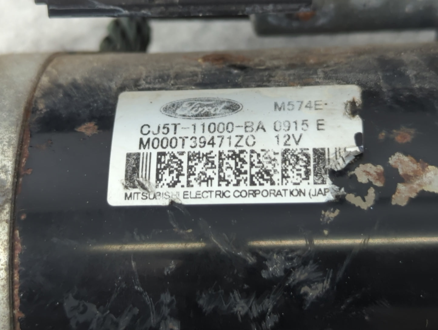 2013-2016 Ford Escape Car Starter Motor Solenoid OEM P/N:M000T39471ZC CJ5T-11000-BA Fits Fits 2013 2014 2015 2016 OEM Used A