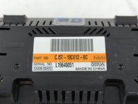 2013-2015 Ford Escape Climate Control Module Temperature AC/Heater Replacement P/N:CJ5T-18C612-BC Fits Fits 2013 2014 2015 O