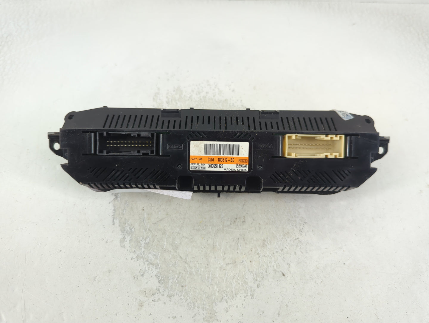 2015-2016 Ford Escape Climate Control Module Temperature AC/Heater Replacement P/N:CJ5T-18C612-BE Fits Fits 2015 2016 OEM Us