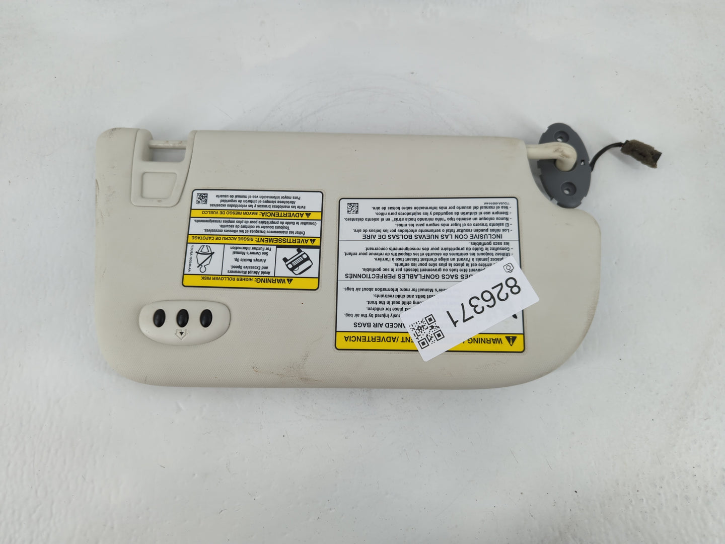 2013-2019 Ford Escape Sun Visor Shade Replacement Driver Left Mirror Fits Fits 2013 2014 2015 2016 2017 2018 2019 OEM Used A