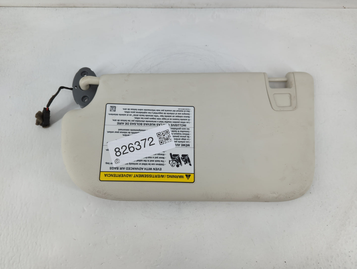 2013-2019 Ford Escape Sun Visor Shade Replacement Passenger Right Mirror Fits Fits 2013 2014 2015 2016 2017 2018 2019 OEM Us