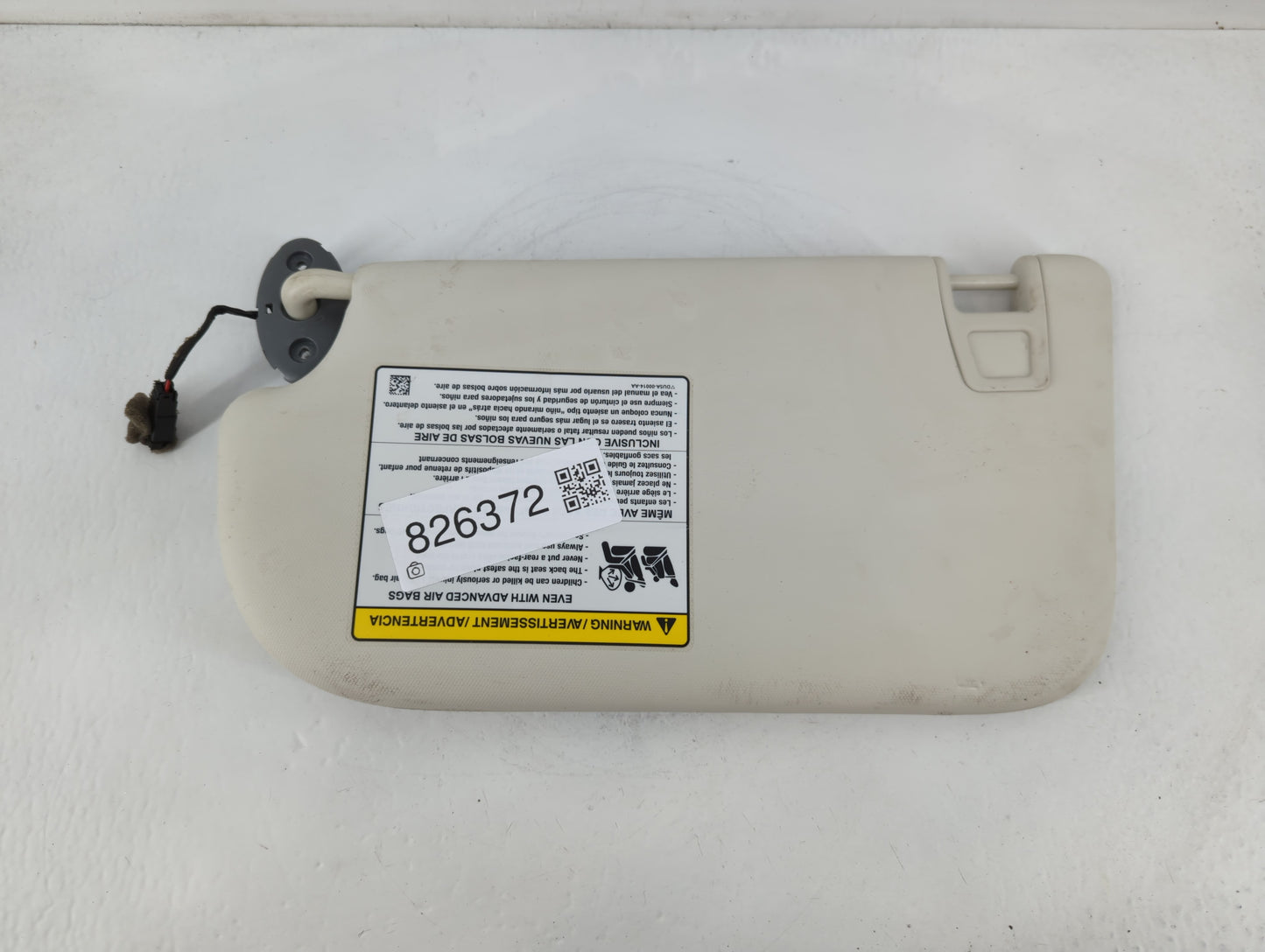 2013-2019 Ford Escape Sun Visor Shade Replacement Passenger Right Mirror Fits Fits 2013 2014 2015 2016 2017 2018 2019 OEM Us