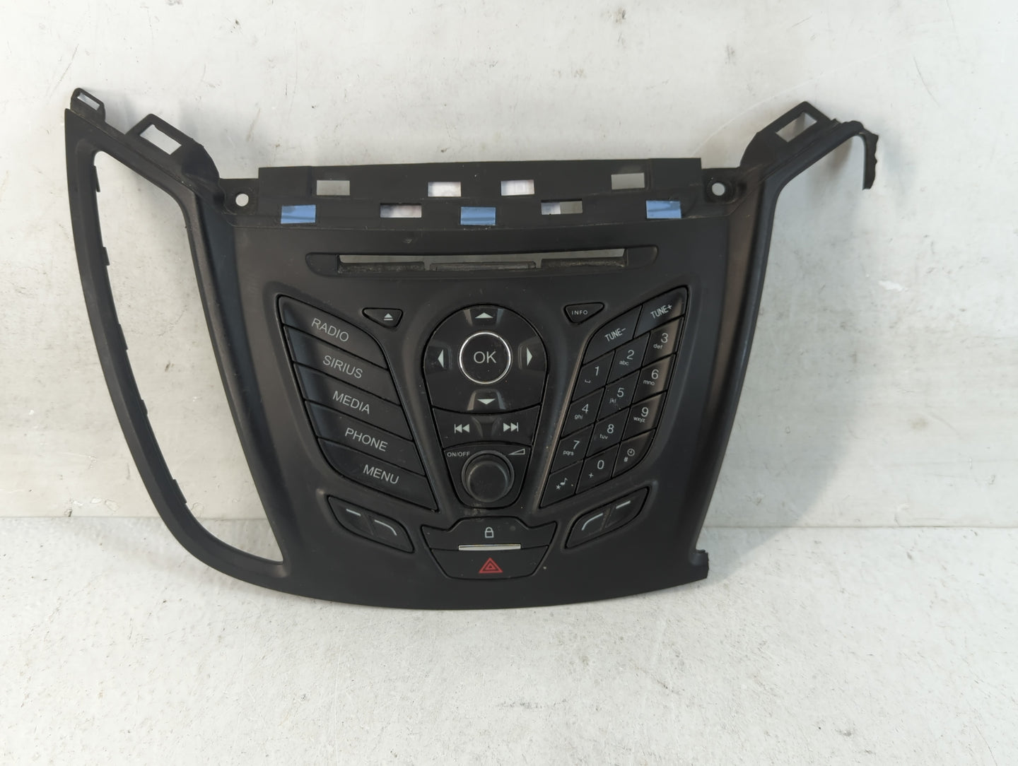 2013-2016 Ford Escape Radio AM FM Cd Player Receiver Replacement P/N:DJ5T18K811BA Fits Fits 2013 2014 2015 2016 OEM Used Aut