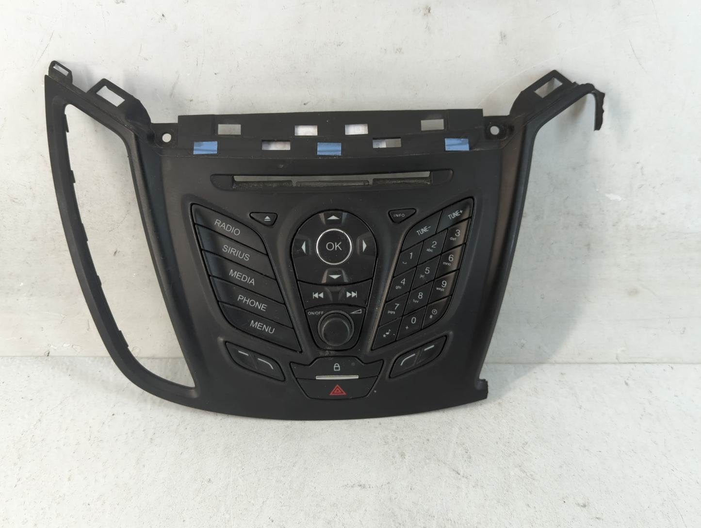 2013-2016 Ford Escape Radio AM FM Cd Player Receiver Replacement P/N:DJ5T18K811BA Fits Fits 2013 2014 2015 2016 OEM Used Aut