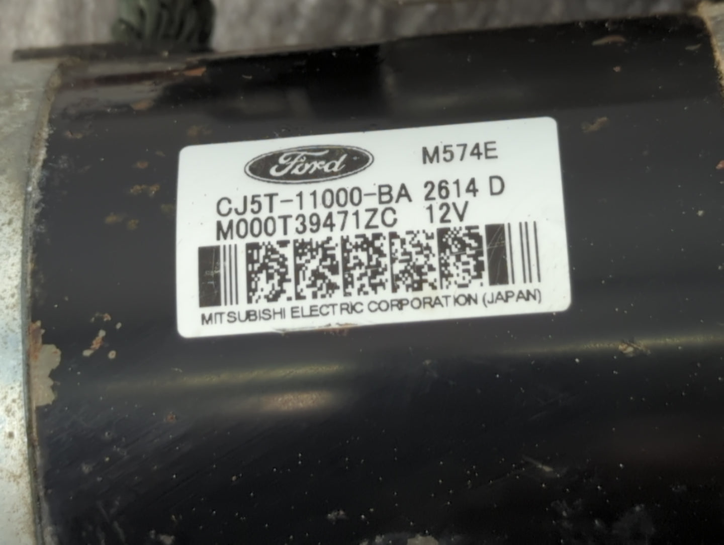 2013-2016 Ford Escape Car Starter Motor Solenoid OEM P/N:CJ5T-11000-BA Fits Fits 2013 2014 2015 2016 OEM Used Auto Parts - O