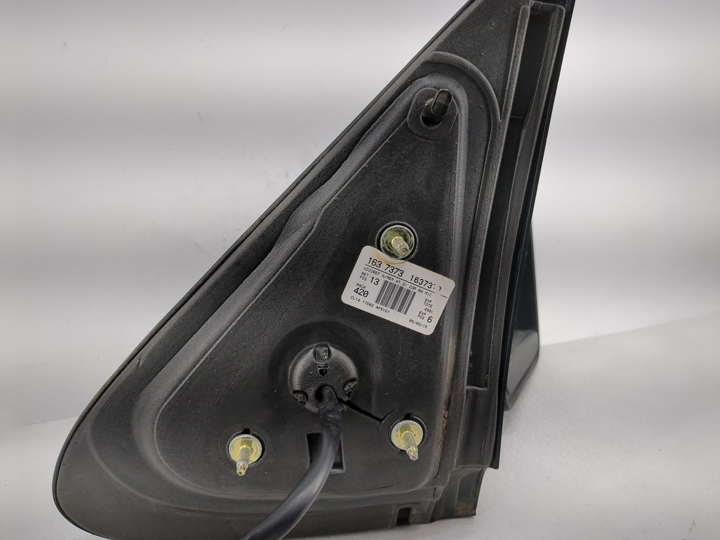 2012-2017 Ford Expedition Passenger Right Side View Manual Door Mirror - Oemusedautoparts1.com