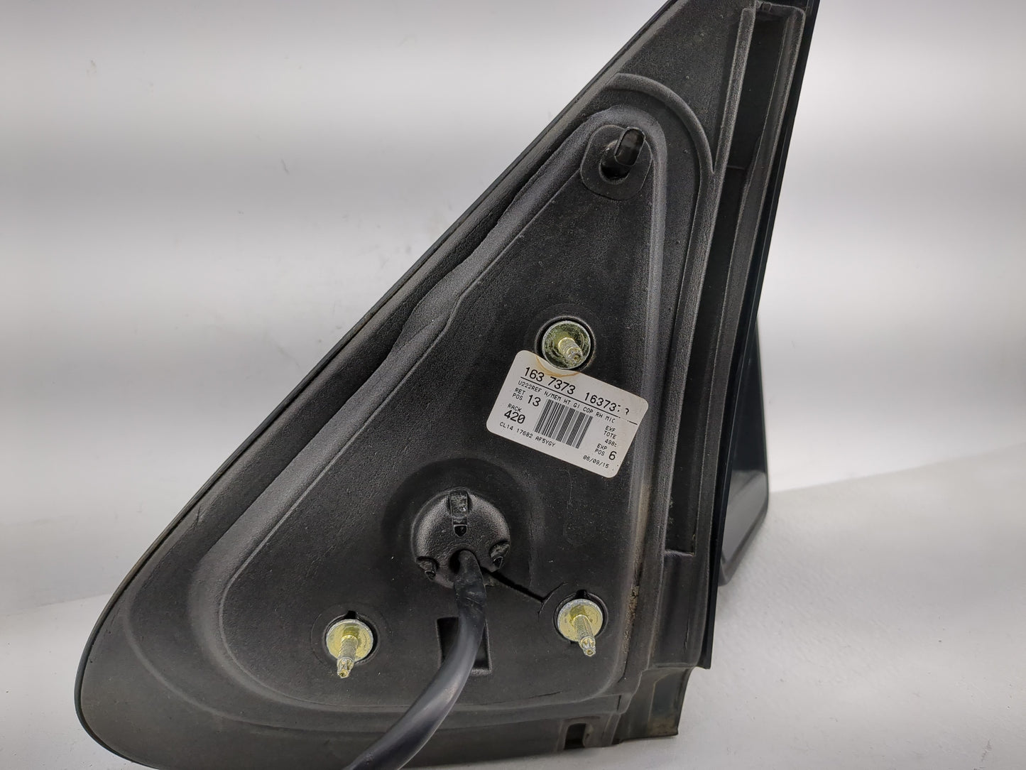 2012-2017 Ford Expedition Passenger Right Side View Manual Door Mirror - Oemusedautoparts1.com