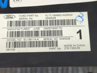 2015 Ford Expedition Climate Control Module Temperature AC/Heater Replacement P/N:FL1T-18A802-AKS Fits OEM Used Auto Parts -
