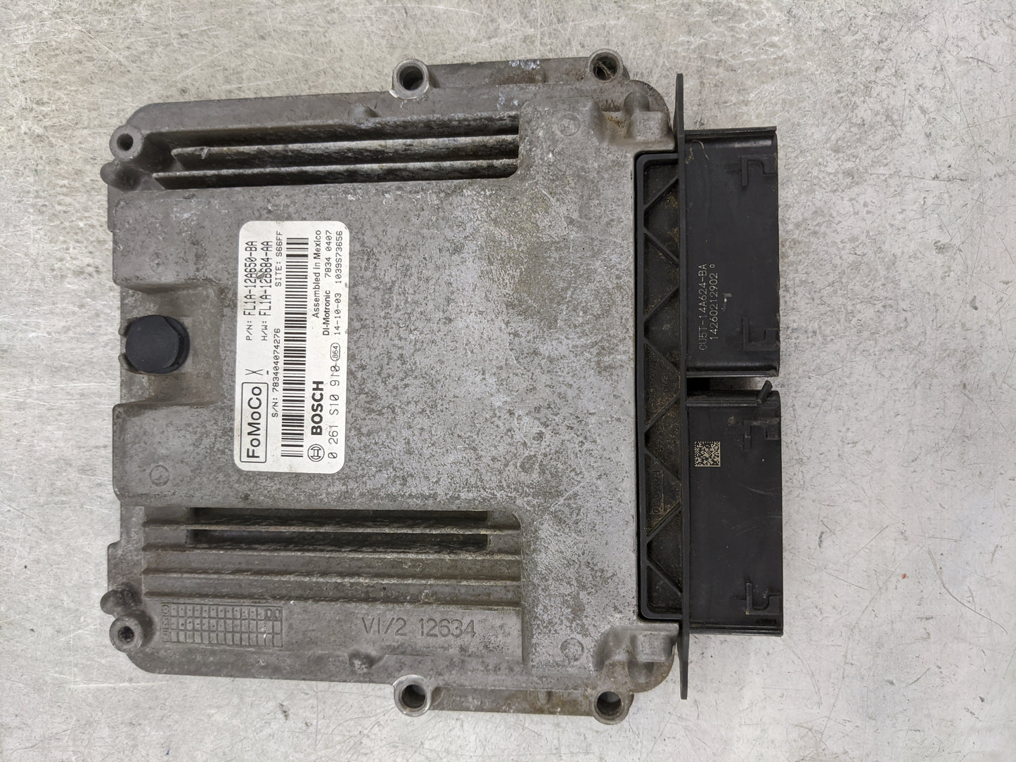 2015 Ford Expedition PCM Engine Control Computer ECU ECM PCU OEM P/N:FL1A-12A650-BA FL1A-12B684-AA Fits OEM Used Auto Parts 
